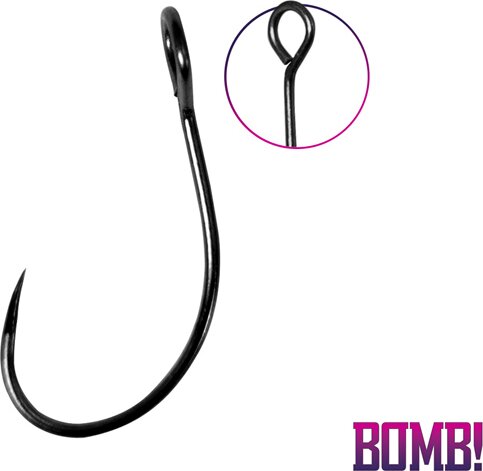 Delphin BOMB! HardLURE szakáll nélküli horog / 10db (6)