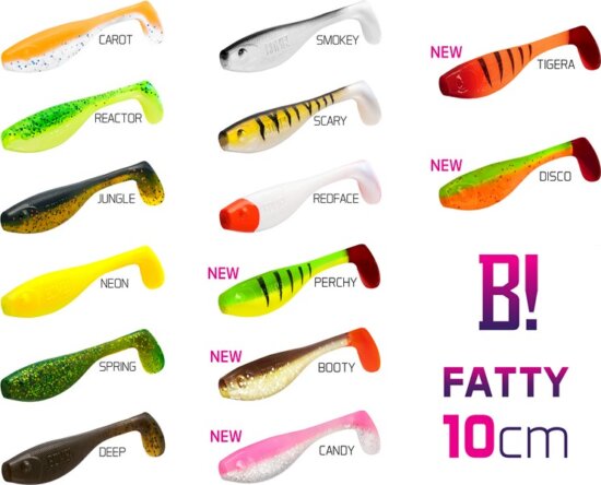 Delphin BOMB! Gumihal Fatty / 5db (10cm/BOOTY)