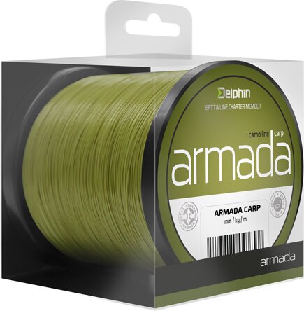 Delphin ARMADA CARP camou (0,30mm 7,2kg 600m)