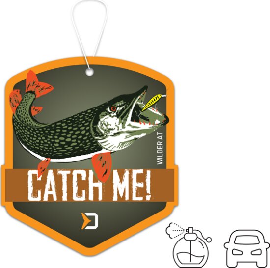 Autó illatosító Delphin CatchME! Csuka (Wilder AT)