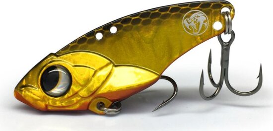 LUREFANS R50 - Sinking 13,5g/50mm, 10-es "Black & Gold" színkód