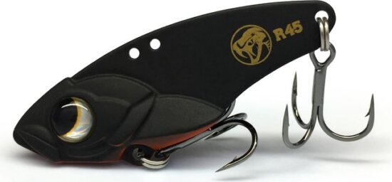 LUREFANS R45 - Sinking 10g/45mm, 37-es "Magic Black" színkód