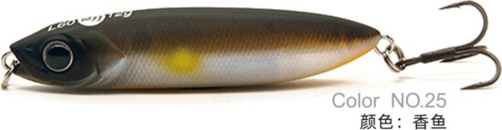 LUREFANS LAMDOU - Sinking 12g/60mm, 25-ös "Ayu" színkód