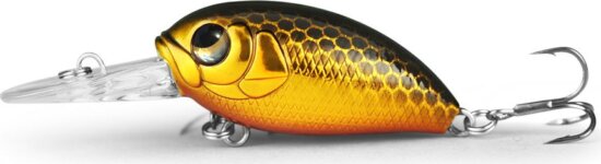 LUREFANS E39 - Floating 4,8g/39mm, 10-es "Black & Gold" színkód