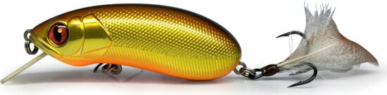 LUREFANS CC70 - Floating 12,5g/70mm, 12-es "Black & Gold" színkód