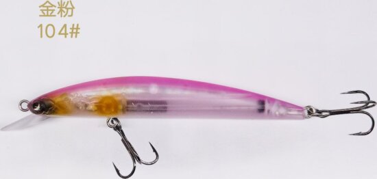 LUREFANS A8S - Sinking MR 6,9g/80mm, 4-es színkód