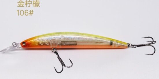 LUREFANS A8S - Sinking D-MR 7g/80mm, 6-os színkód