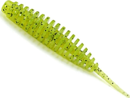 FISHUP Tanta 3.5" (5pcs.), #055 - Chartreuse/Black