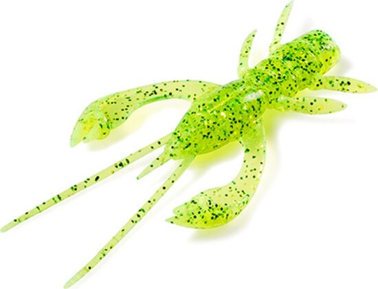 FISHUP Real Craw 1.5" (10pcs.), #026 - Flo Chartreuse/Green
