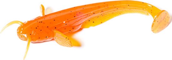 FISHUP Catfish 2" (10pcs.), #049 - Orange Pumpkin/Black