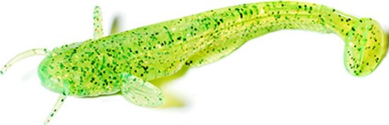 FISHUP Catfish 2" (10pcs.), #026 - Flo Chartreuse/Green