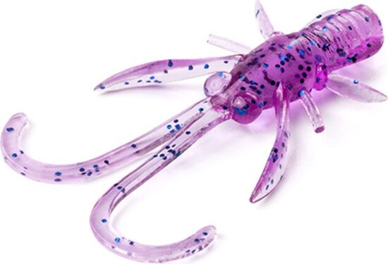 FISHUP Baffi Fly 1.5" (10pcs.), #014 - Violet/Blue