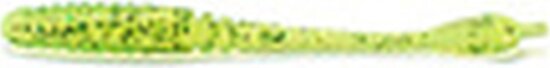 FISHUP ARW Worm 2" (12pcs.), #026 - Flo Chartreuse/Green