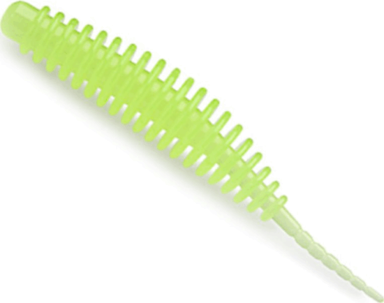 FISHUP Aji Tanta 1.3" (10pcs.), #412 - UV Clear/Chartreuse