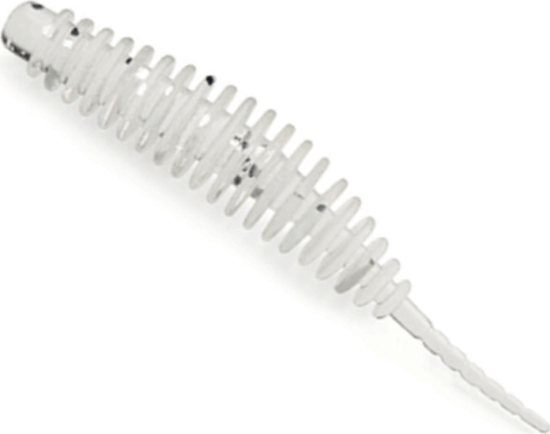 FISHUP Aji Tanta 1.3" (10pcs.), #411 - UV Clear/Silver