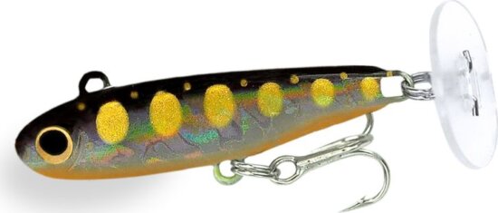 FIIISH Power Tail 38mm 4,8gr - Black Gold - Slow