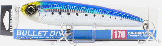 DUEL BULLET DIVE 170mm 72g Floating