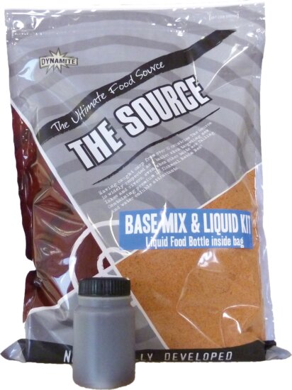 Dynamite Baits SOURCE BASE MIX&LIQUID KIT 1kg