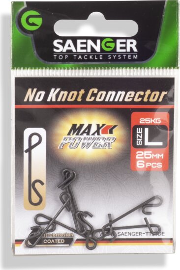 SAENGER No Knot Connector M 0,8mm / 18kg / 6db
