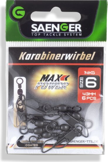 SAENGER forgókapocs 10 / 31mm / 10kg / 8db