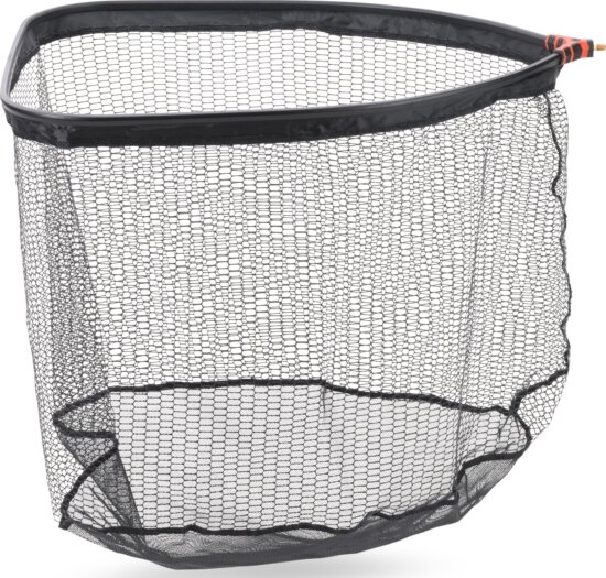 MS RANGE verseny merítőháló fej / extra nagy/ gumirozott háló 15X8mm / 70X60cm / 50cm mély