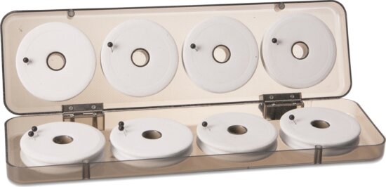 MS RANGE Rigbox előketartó doboz / 8 tekercs / 30X8X3cm