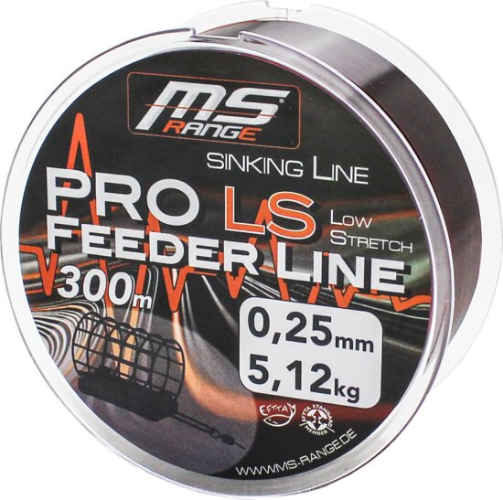 MS RANGE Pro LS Feeder sülyedő monofil zsinór / 0,25mm / 300 m / 5,12kg