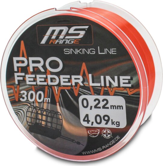 MS RANGE Pro Feeder Line sülyedő monofil zsinór / 0,18mm / 300m / 2,56kg