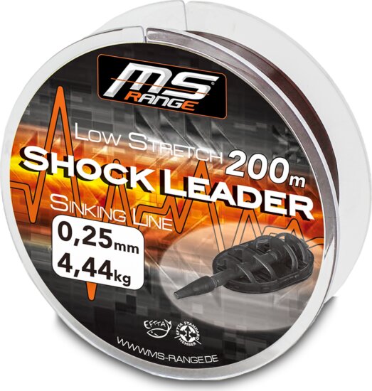 MS RANGE monofil sülyedő előke zsinór / 0,30mm/ 200m / 6,08kg