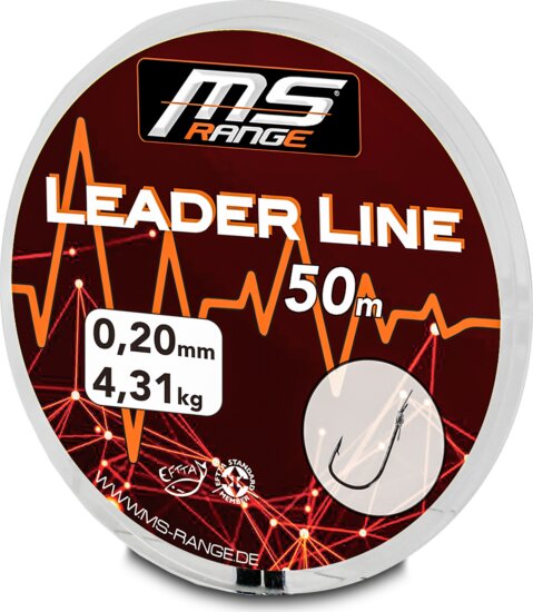 MS RANGE monofil előkezsinór / 0,16mm / 50m / 2,77kg