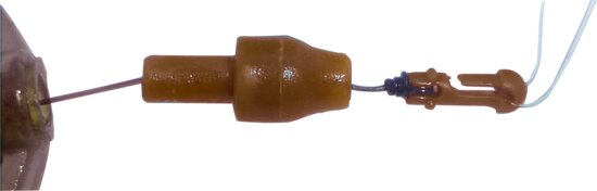 MS RANGE Method Connector ütközőkapocs limpid brown / 6 szett