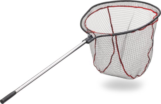 IRON CLAW Predator Econ Scoop / ragadozóhalas merítőháló / gumirozott 70 X 60cm háló / 120cm aluminium nyél