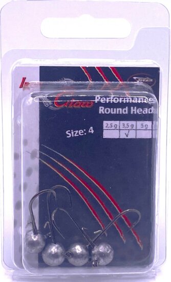 IRON CLAW Performance Round Head horog méret 4 / 3,5g / 4db