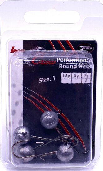 IRON CLAW Performance Round Head horog méret 1 / 5g / 4db