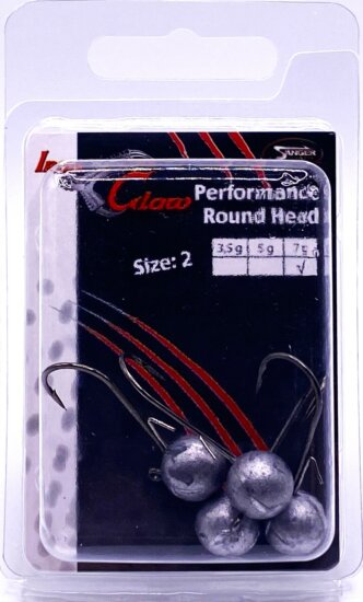 IRON CLAW Performance Round Head horg méret 2 / 7g / 4db