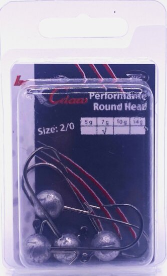IRON CLAW Performance Round Head 2/0 / 7g / 4db