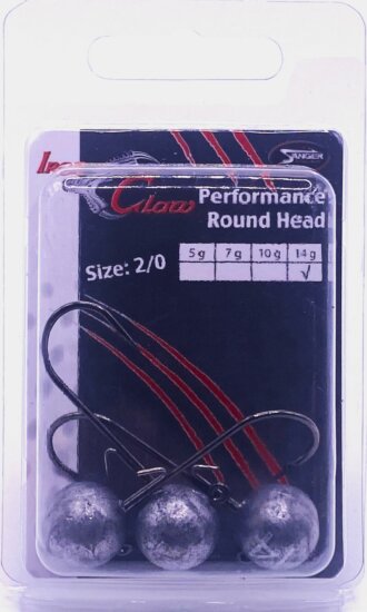 IRON CLAW Performance Round Head 2/0 / 14g / 3db