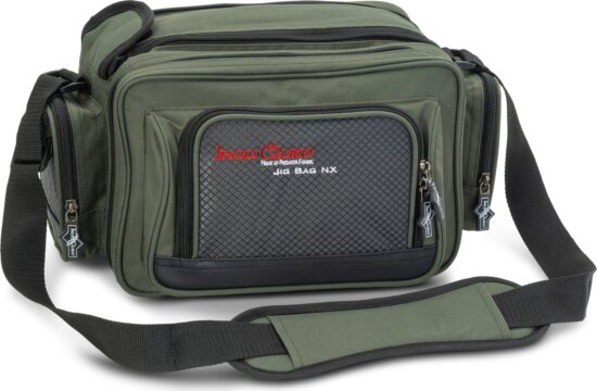 IRON CLAW Jig Bag NX *T / pergető táska / 2db csalis doboz / 40 X 24 X 21cm