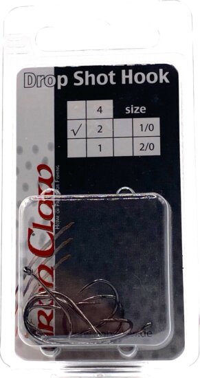 IRON CLAW Drop Shot Hook horogméret 2 / 10db