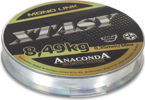 ANACONDA Xtasy Mono Link monofil előkezsinór / 0,40mm / 50m / 10,04kg