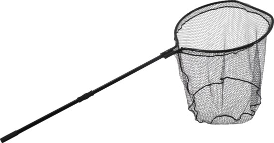 ANACONDA Skimmi Scoop merítőháló / extra erős aluminium nyél 140cm / fém hálótartó fej / gumirozott háló / háló méret 80 X 80cm