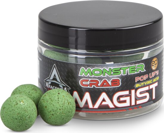 ANACONDA Magist Balls PopUp's Monster Crab/Fűszeres-Rák / 50g / 20mm