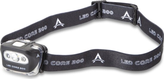 ANACONDA LED-Core 200 led fejlámpa / 200lm / esőálló / max üzemidő 9 óra / 3X1,5v AAA