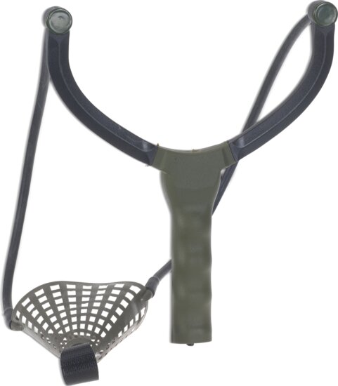 ANACONDA Heavy Particle Catapult etetőcsúzli etetőanyaghoz / extra erős váz / USA-ban gyártott extra erős gumi