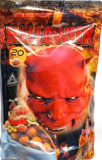 ANACONDA Halloween Boilie Fűszeres-Édes-Selyemhernyó/20mm/1Kg