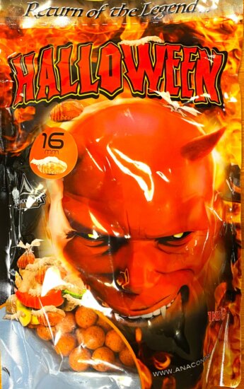 ANACONDA Halloween Boilie Fűszeres-Édes-Selyemhernyó/16mm/1Kg