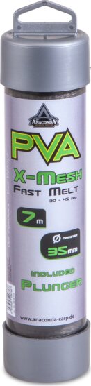 ANACONDA Fast Melt PVA X-Mesh gyorsan oldodó PVA háló + töltő / 7m / 35mm