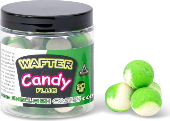 ANACONDA Candy Fluo Wafter 20mm Garlic-Shellfish/ Fokhagyma-Kagyló / 90g