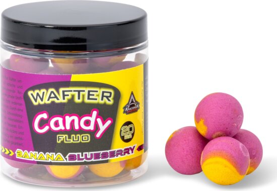 ANACONDA Candy Fluo Wafter 20mm Blueberry-Banana / Áfonya-Banán / 90g