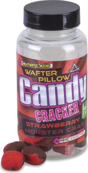 ANACONDA Candy Cracker Wafter Strawberry Monster Crab /Epres-fűszeres-rák 9x10mm / 55g